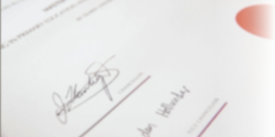 Business license recognition